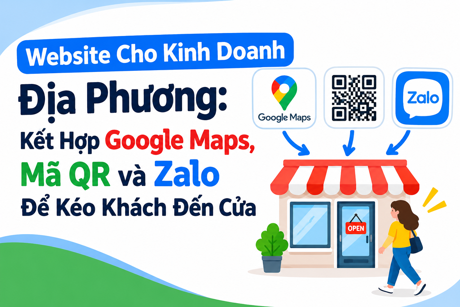Dua Khach Den Cua Hang Qua Google Maps